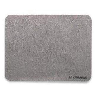 MOUSEPAD MANHATTAN MULTIPROPOSITOS 3 EN 1 DE MICROFIBRA 22X17CM GROSOR 1MM GRIS OBSCURO
