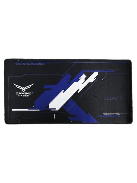 MOUSEPAD NACEB NA-0959 60 X 30CM GROSOR 4MM NEGRO-AZUL