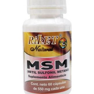 MSM 60 CAP RIKET NATURAL