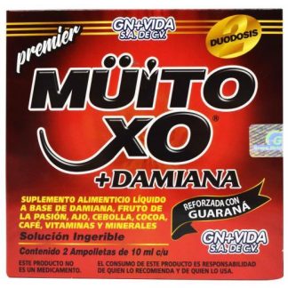 MUITO CXO DAMIANA 2 AMP 10 ML GN + VIDA