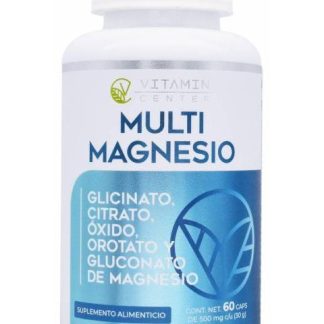 MULTI MAGNESIOS 60 CAP VITAMIN CENTER