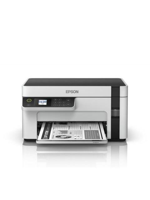 MULTIFUNCIONAL EPSON ECOTANK M2120 BLANCO Y NEGRO INYECCION DE TINTA TANQUE DE TINTA INALAMBRICO PRINT-COPY-SCAN
