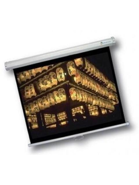 MULTIMEDIA SCREENS PANTALLA DE PROYECCION MANUAL MSC-178 100 BLANCO
