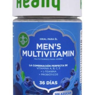 MULTIVITAMINICO PARA HOMBRE MORA AZUL 72 GOMITAS HEALLY