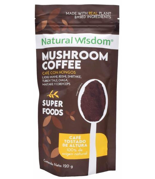 MUSHROOM COFFEE120 G NATURAL WISDOM