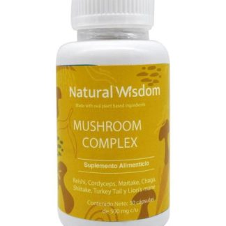 MUSHROOM COMPLEX 30 CAP NATURAL WISDOM