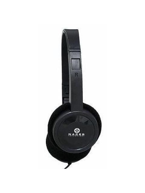 NACEB AUDIFONOS GAMER NA-0316 ALAMBRICO 1.5 METROS 3.5MM NEGRO