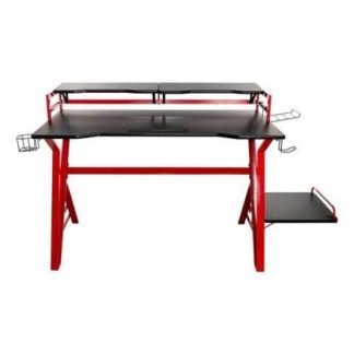 NACEB ESCRITORIO GAMER NA-0646 119CM X 64.7CM NEGRO-ROJO