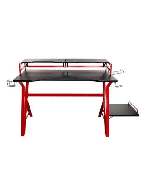 NACEB ESCRITORIO GAMER NA-0646 119CM X 64.7CM NEGRO-ROJO