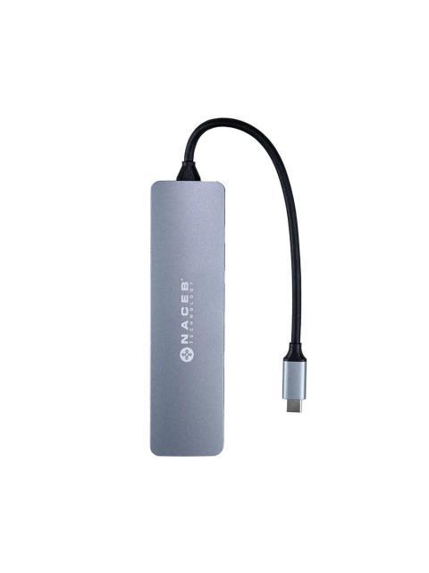 NACEB HUB USB-C - HDMI USB-A 3.1 USB-C 480 MBIT-S