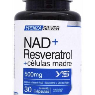 NAD RESVERATROL CELULAS MADRE 30 CAP YPENZA SILVER