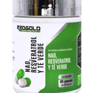 NAD RESVERATROL Y TE VERDE 60 CAP REDGOLD