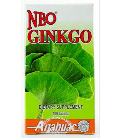 NEO GINKGO 100 TAB ANAHUAC