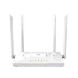 NETIS ROUTER INALAMBRICO NC21 4 PUERTOS WIFI 5 1200 MBPS ROUTER AP WISP MODO CLIENTE REPETIDOR 4 ANTENAS 5 DBI