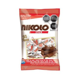 NIKOLO CHOCOLATE STICK TRADICIONAL BOLSA CON 20 PZ