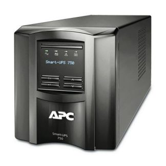 NO BREAK APC SMT750C LINEA INTERACTIVA 500W 750VA ENTRADA 82V - 144V SALIDA 110V - 127V 6 CONTACTOS