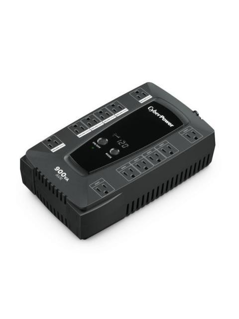 NO BREAK CYBERPOWER AVRG900LCD 480W 900VA ENTRADA 90-148V SALIDA 120V 12 CONTACTOS