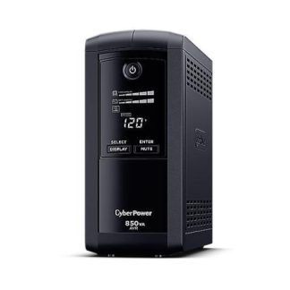 NO BREAK CYBERPOWER CP850AVRLCD 510W 850VA 9 CONTACTOS