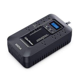 NO BREAK CYBERPOWER EC650LCD 390W 650VA ENTRADA 96-140V