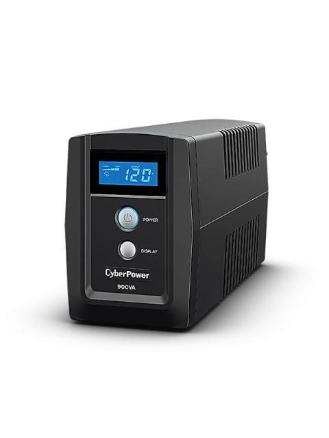 NO BREAK CYBERPOWER OM900ATLCD 900VA ENTRADA 82-148V 6 CONTACTOS