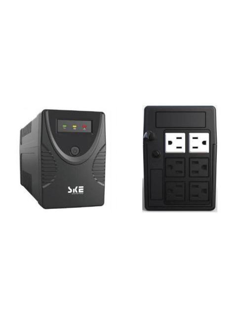 NO BREAK SKELE GP800 LINEA INTERACTIVA 480W 800VA ENTRADA 81V - 120V SALIDA 120V 6 CONTACTOS