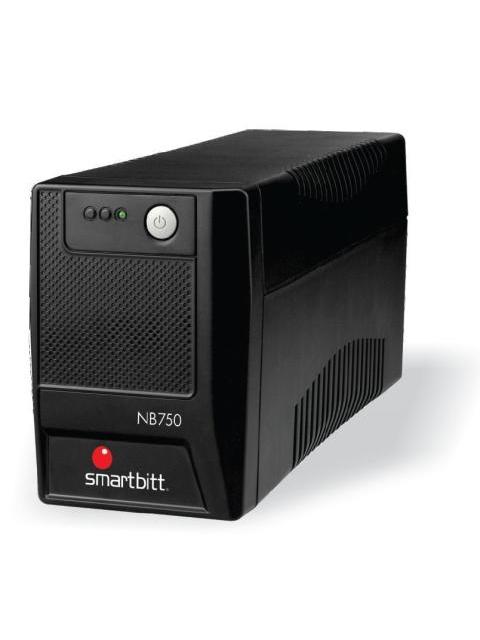 NO BREAK SMARTBITT NB750USB LINEA INTERACTIVA 375W 750VA ENTRADA 90 - 145V SALIDA 120V 6 CONTACTOS