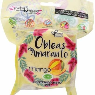 OBLEAS AMARANTO MANGO 50 G NATURED C 12