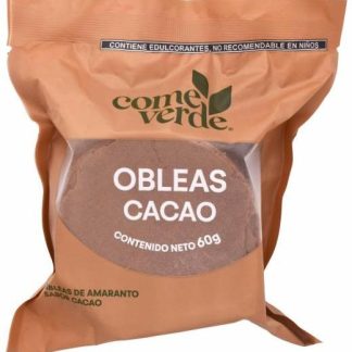 OBLEAS CACAO 60 G COME VERDE
