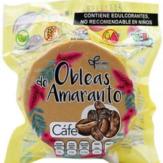 OBLEAS DE AMARANTO CON CAFE 50 G NATURED C 12