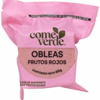 OBLEAS FRUTOS ROJOS 60 G COME VERDE
