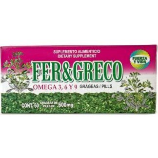 OMEGA 3 6 9 60 GRAGEAS FUERZA Y VIDA