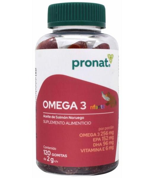 OMEGA 3 INFANTIL 120 GOMITAS PRONAT