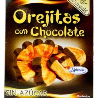OREJITAS CON CHOCOLATE SIN AZUCAR 250 G DMEALS