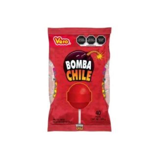 PALETA BOMBA CHILE RELLENA CON 40 PIEZAS DE 15 GR
