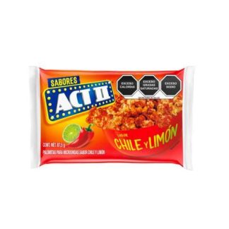 PALOMITAS ACT II CHILE LIMON DE 87.5 GR