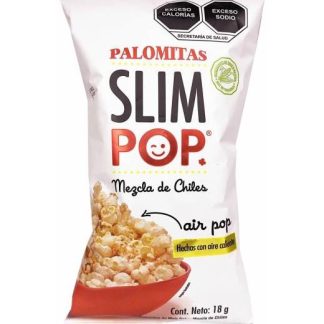PALOMITAS MEZCLA CHILES 18 G SLIM POP