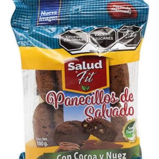 PANECILLO INTEGRAL SAB COCOA Y NUEZ 100 G SALUD FIT