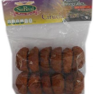 PANECILLOS INTEGRALES SIN AZUCAR DE CIRUELA PASA SIN RIVAL