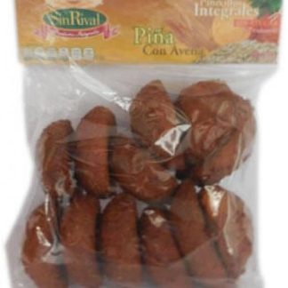 PANECILLOS INTEGRALES SIN AZUCAR DE PIÑA CON AVENA SIN RIVAL