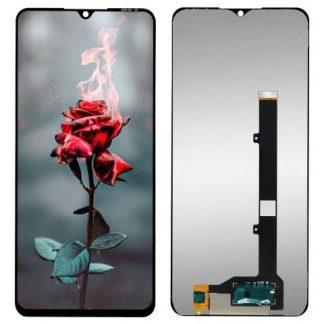 PANTALLA COMPLETA COMPATIBLE CON ZTE BLADE A52 A72 INCELL COLOR NEGRO SLIM COMPANY