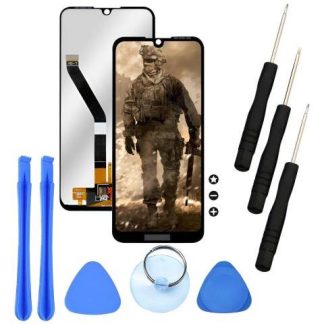 PANTALLA PARA HUAWEI Y6S JAT-LX3 COMPLETA DISPLAY LCD TOUCH NEGRO CON HERRAMIENTAS