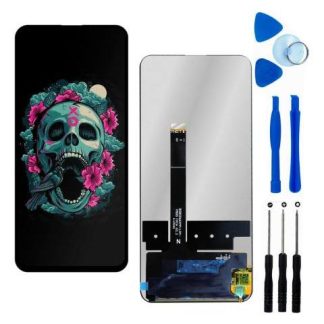 PANTALLA PARA HUAWEI Y9A FRL-L22 FRL-L23 INCELL COMPLETA REPUESTO PARA CELULAR SLIM COMPANY NEGRO