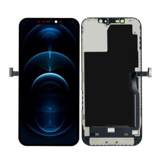 PANTALLA PARA IPHONE 12 PRO MAX A2342 A2410 A2411 A2412 AMOLED COMPLETA REPUESTO PARA CELULAR NEGRO SLIM COMPANY
