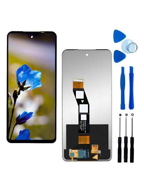 PANTALLA PARA MOTO G04 XT2421-2 G24 XT2423-1 INCELL COMPLETA NEGRO