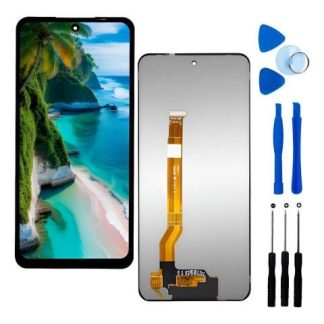 PANTALLA PARA REALME C65 RMX3910 INCELL COMPLETA REPUESTO NEGRO CON HERRAMIENTAS