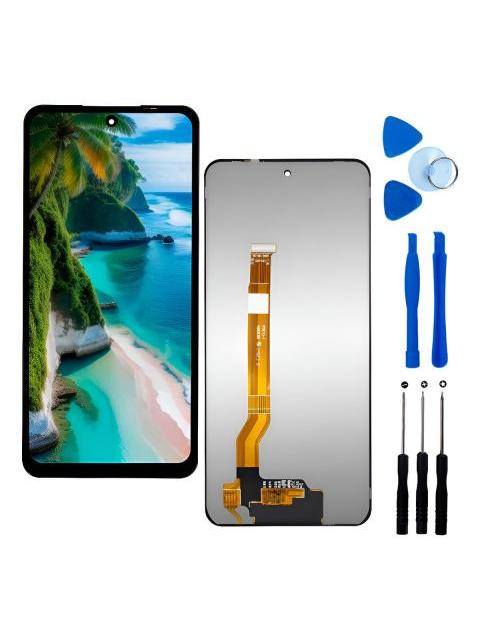 PANTALLA PARA REALME C65 RMX3910 INCELL COMPLETA REPUESTO NEGRO CON HERRAMIENTAS