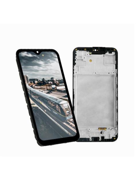 PANTALLA PARA SAMSUNG A15 4G A155M AMOLED COMPLETA CON MARCO COLOR SLIM COMPANY NEGRO
