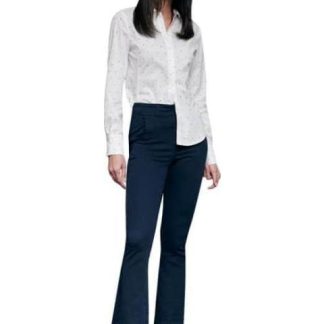 PANTALON CINTURA REGULAR AZUL MARINO HOLLY LAND