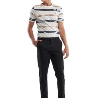 PANTALON CINTURA REGULAR CORTE SKINNY NEGRO D.E.E.P SELECTION