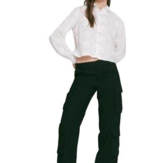 PANTALON CINTURA REGULAR NEGRO HOLLY LAND